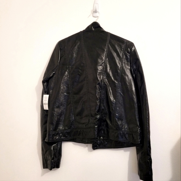 Ardenes Pleather Moto Jacket - Picture 2 of 6